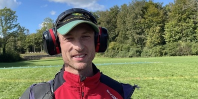 Der amtierende Schwaderlohmeister, Dominik Stäheli. 