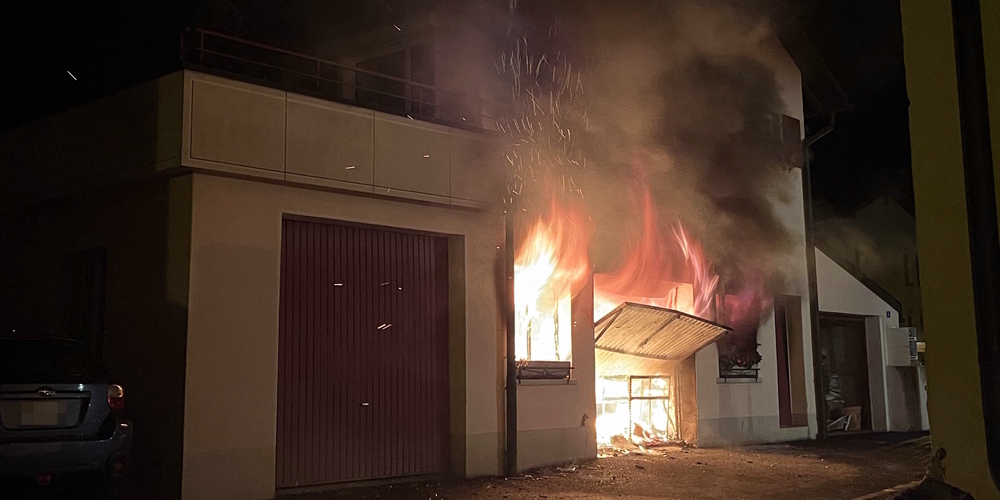 Der Brand konnte rasch gelöscht werden.