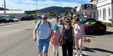 FDP Zuzwil unterwegs zum Thema «Zuzwil – genussvoll verbunden».