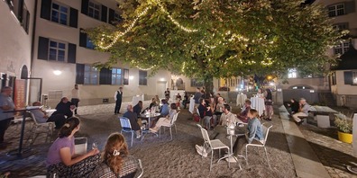 Hans Popp, der Präsident des Jodlerklubs Altstätten, präsentierte den 44 anwesenden Neuzuzügern das aktive Vereinsleben der Stadt.