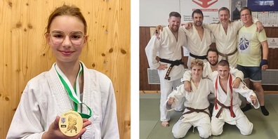 Wiler Judokas glänzten: Gold für Sina Gantenbein in Weinfelden und starke Leistung des Eliteteams in Bellinzona.