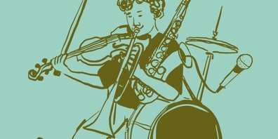 Am Infotag dürfen alle Musikinstrumente ausprobiert werden.