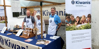 Kiwanis engagiert sich in gezielten sozialen Projekten in der Region.