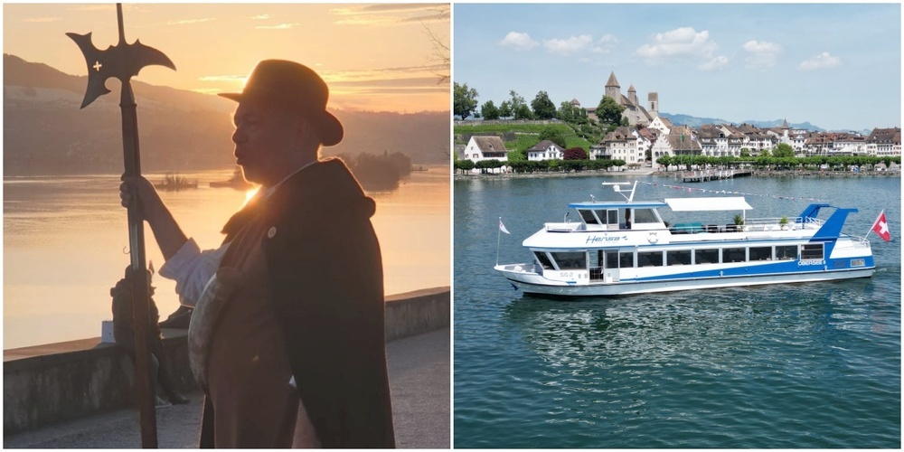 Der Nachtwächter erzählt seine Geschichten dieses Jahr auf dem Zürichsee.