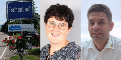 Die SVP Eschenbach empfiehlt Petra Artho und Roman Rüegg zur Wahl.