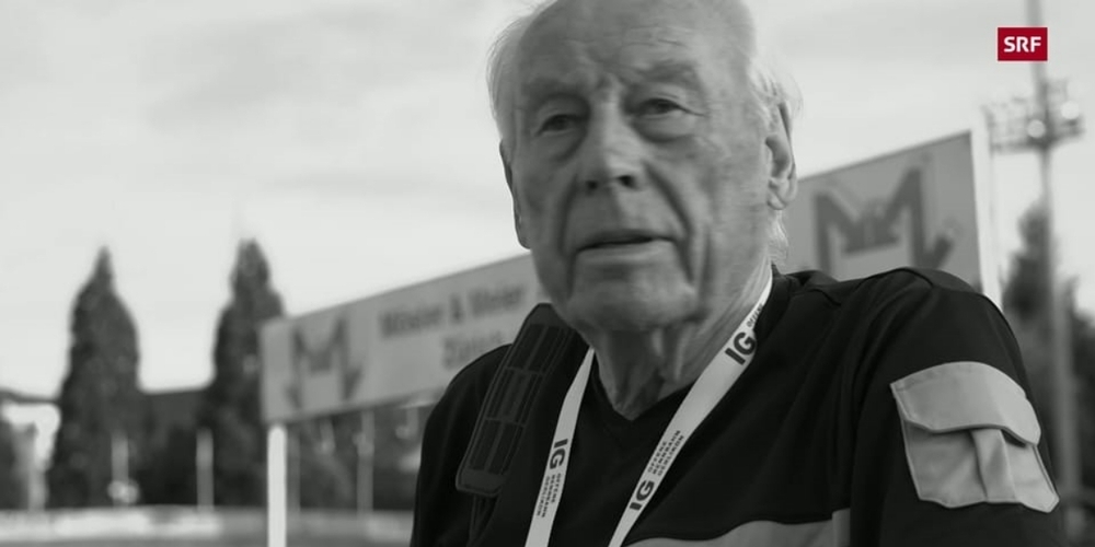 Eine Ikone des Schweizer Rad-Sports: Sepp Helbling aus Rapperswil-Jona.