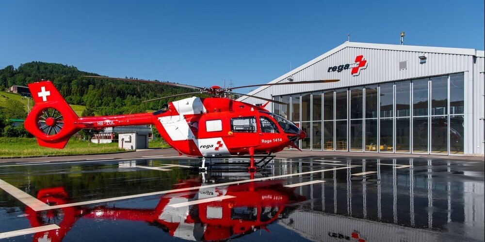 Die Rega öffnet ihren Hangar in Winkeln und bietet einen erlebnisreichen Tag.