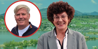 Urs-Peter Kälin (l.) war von 2013 bis 2020 Gemeinderat in Schmerikon und ist von SVP-Kandidatin Renate Rhyner-Brändli überzeugt.
