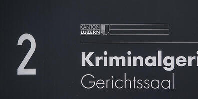 Der Prozess im Kriminalgericht dauerte nur gerade eine knappe Stunde, weil er im abgekürzten Verfahren durchgeführt wurde. (Archivaufnahme)
