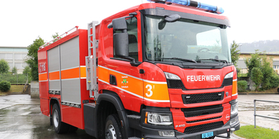 Bei der Feuerwehr Eschenbach besteht Bedarf nach einem grösseren Feuerwehrdepot. (Archivbild)