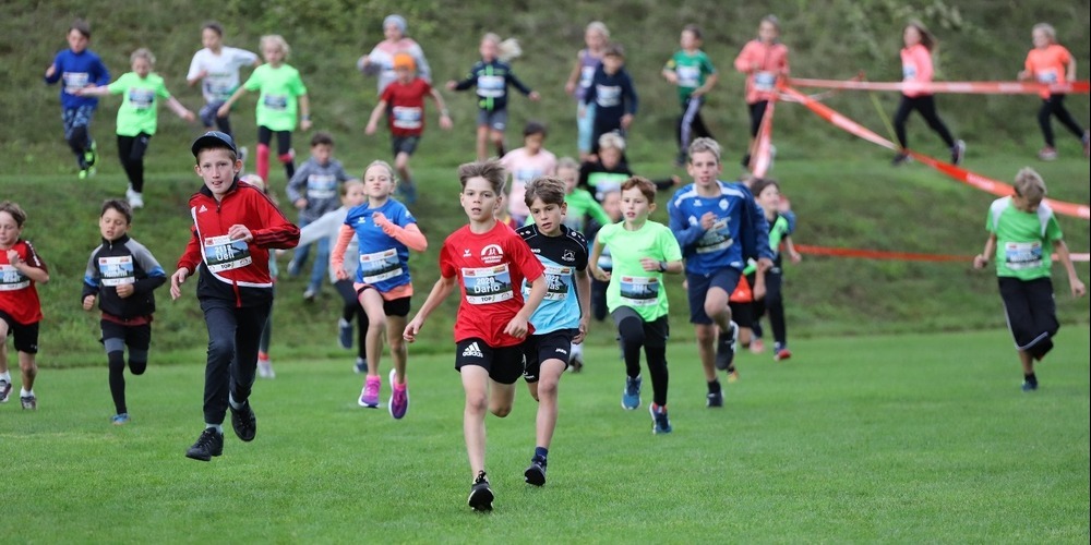 Laufbegeisterung bei der Jugend.