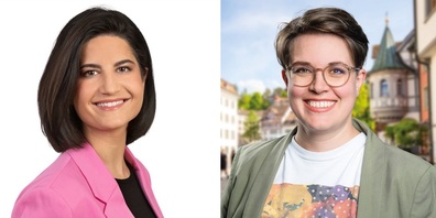 Lisa Vincenz (links) und Kathrin Loppacher.