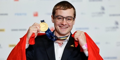 Michael Ryter aus Grüt gewann den ersten Preis bei den WorldSkills als Gipser.