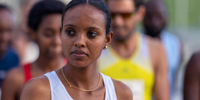 Helen Bekele startete beim Olympia-Marathon in Paris für die Schweiz.