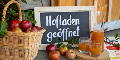 Die Hofläden werden derzeit gut frequentiert.