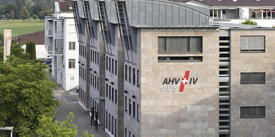 Die AHV-/IV-Stelle in Schwyz. (Archivaufnahme)