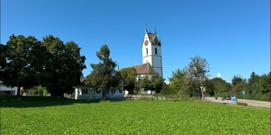 Hier ist die Kirche noch im Dorf: In Maur ist der Lebensstandard besonders hoch.