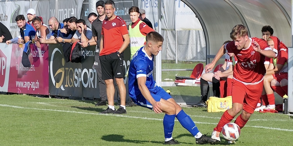FC Montlingen 2 konnte auf eigener Anlage den FC St.Otmar besiegen (Archivbild)