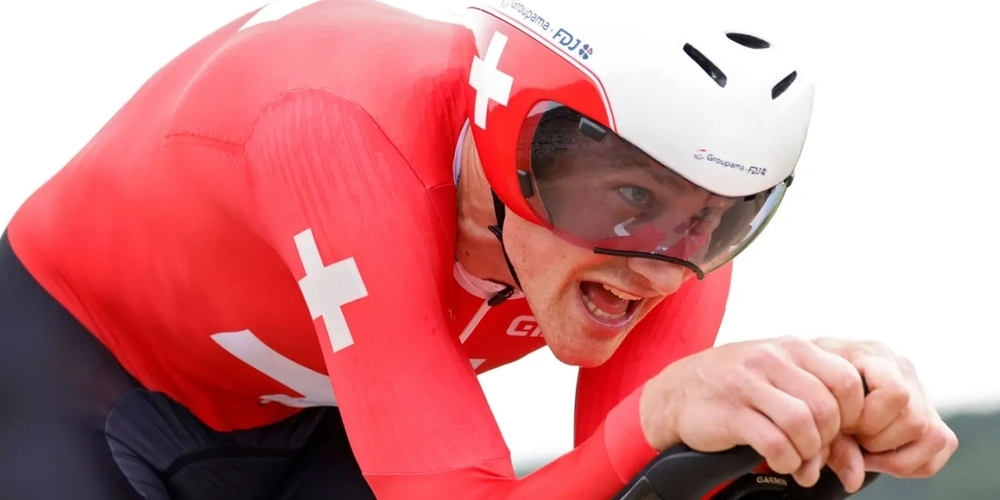 Kommt nicht richtig auf Touren: Stefan Küng muss sich mit Rang 8 begnügen.