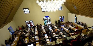Das Stadtparlament St. Gallen tagt jeweils im Waaghaus. (Archivbild)