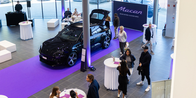 Der neue Porsche Macan wurde erstmals in St.Gallen präsentiert.