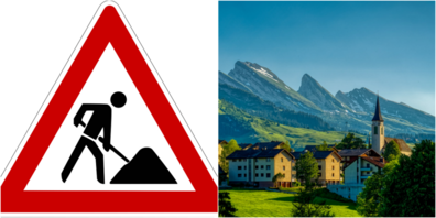 Arbeiten der KW 39 in Wildhaus-Alt St. Johann. (Symbolbild)