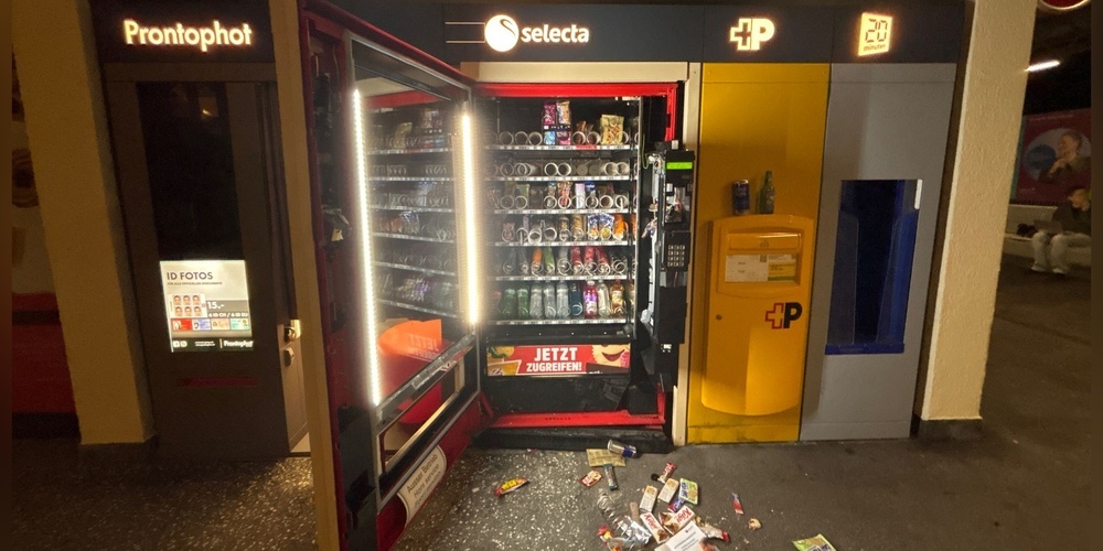 Hinweise im Zusammenhang mit dieser Sachbeschädigung sind der Kantonspolizei zu melden.