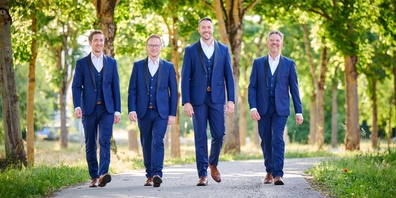 Die Mitglieder von «Stimmen der Berge» sangen vorher bei den Regensburger Domspatzen und dem Tölzer Knabenchor.