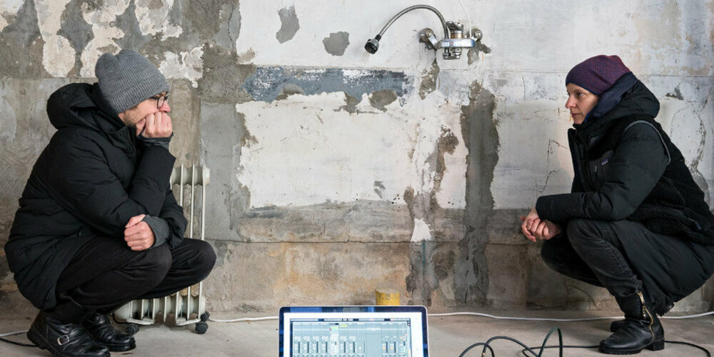 Das KMM als Kulturzentrum bietet dem Sound Art Duo Heiko Schätzle (links) und Andrea Züllig ein inspirierendes Umfeld.