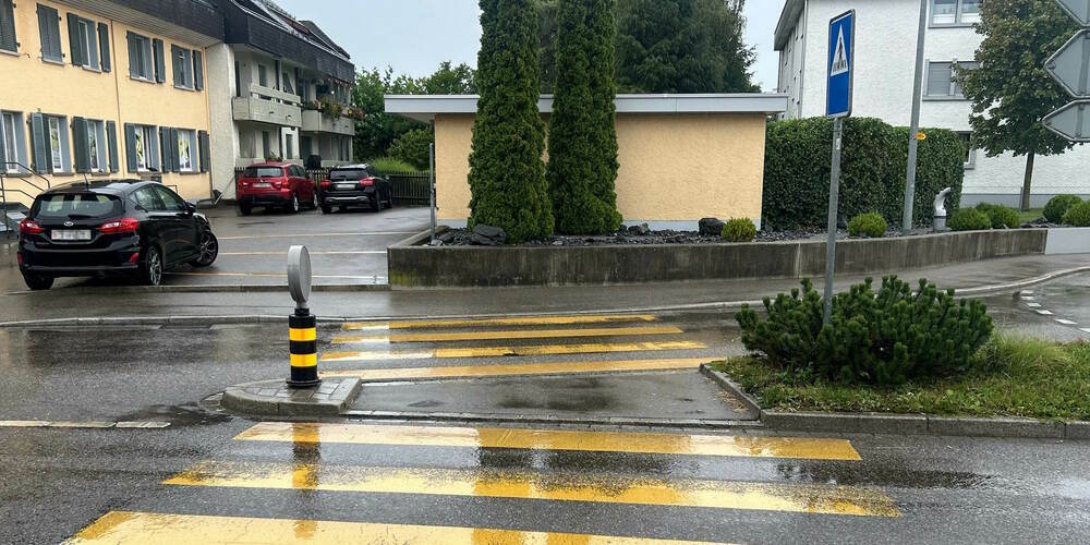 Die 83-jährige Frau wurde mit dem Rettungsdienst ins Spital gebracht. 