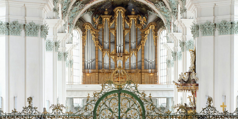 Auf der grossen Domorgel dürfte wohl zum ersten Mal Pink Floyd ertönen