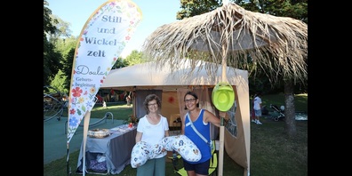 Cornelia Schär und Verena Rieder-Engeli vom Verband Doula.