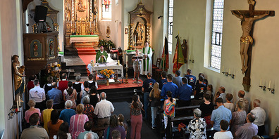 Gedenkgottesdienst in der Kirche in Innerthal.