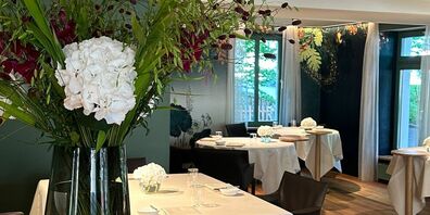 Im eleganten Restaurant an der Brühlbleichestrasse 11 wird man von einem aufmerksamen Serviceteam umsorgt