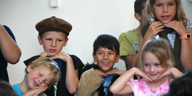 Die Sonntagschulen führten mit Begeisterung ihr Stück «Abraham» vor. 
