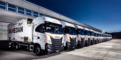 Die 20 neuen Fahrzeuge der Migros Ostschweiz fahren mit Biogas.