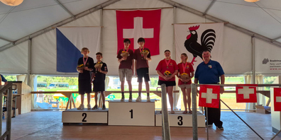 In der Kategorie I holten Nadine Birk und Svenja Wolf den 3. Platz.