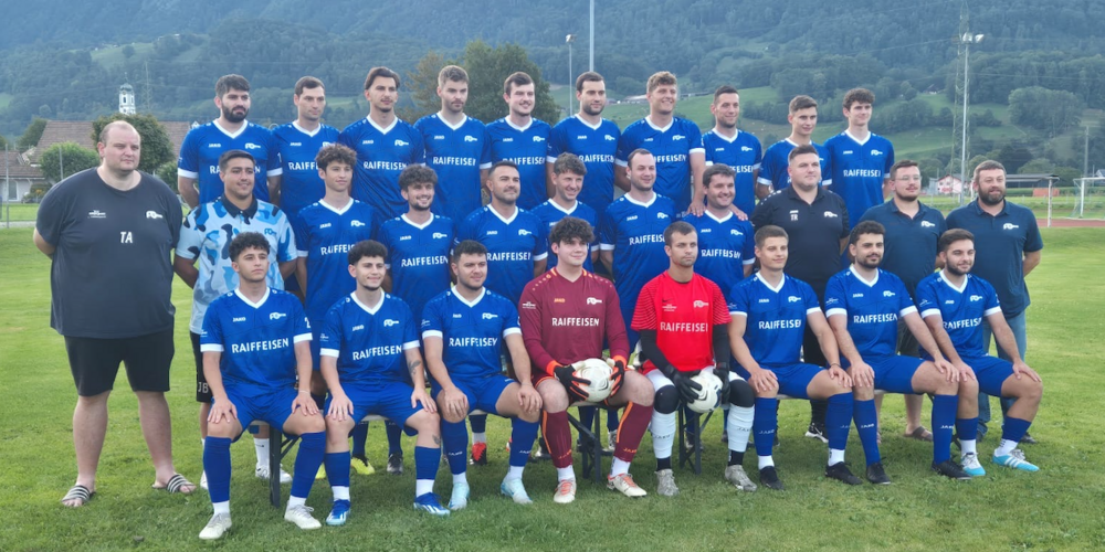 Hat das Rüthner Fanionteam auch in der Saison 24/25 Grund zum Jubel?