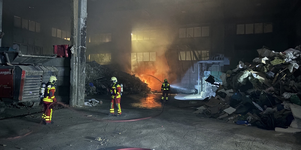 Der Brand konnte von der Feuerwehr rasch gelöscht werden. 