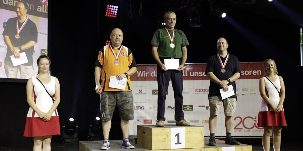 Hansruedi Götti holte sich die Goldmedaille.