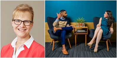 Vera Heim (l.), ist Expertin für Gewaltfreie Kommunikation (GFK). (Themenbild)