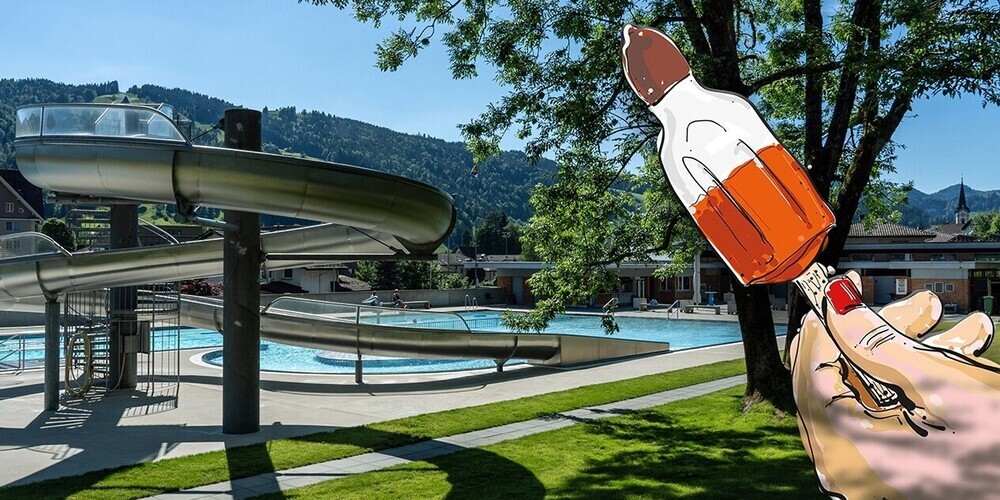 «Aastoosse» in der Badi Ebnat-Kappel