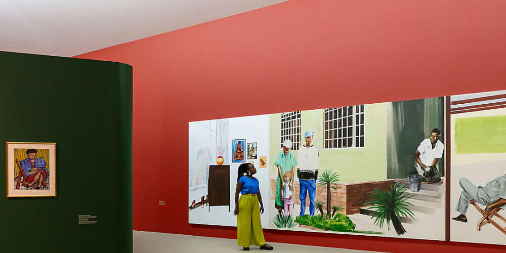 "The Reader" von William H Johnson in der Ausstellung "When We See Us" im Haus Gegenwart des Kunstmuseums Basel.