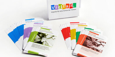 Die Impulskarten der Schule Wetzikon sollen den Lehrpersonen neue Inspirationen für den Unterricht bieten.