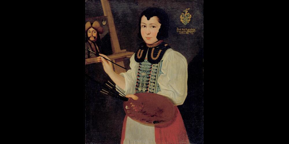 Ein Selbstporträt als 12-jähriges Mädchen, ihr einziges noch erhaltenes Ölgemälde aus dem Jahr 1691, zeigt die Malerin Anna Waser (1678–1714) in jungen Jahren.