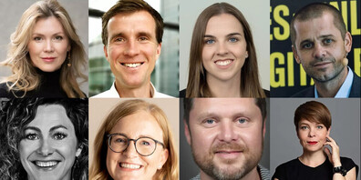 Dr. Gulnaz Partschefeld, Ralf Schmidt, Kathrin Stäheli, Dr. Roger Moser, Miriam Mayer, Jacqueline Gasser-Beck, Barnaby Skinner, Andrea Riege