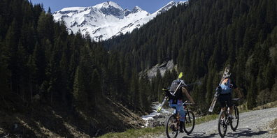 Die Natur als "Spielplatz" für Freizeitsportler: Die Revierjagd St. Gallen kritisiert die neue Mountainbike-Strategie des Kantons St.Gallen. 
