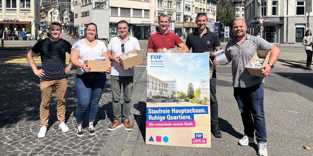 Die Liberalen fordern «staufreie Hauptachsen und ruhige Quartiere»