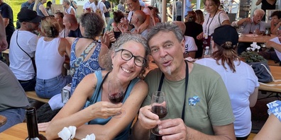 Genuss und Geselligkeit waren Trumpf an der letzten Monsteiner Weinwanderung WyWa