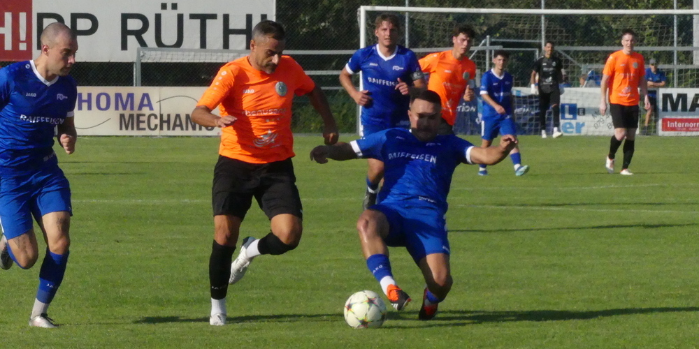 Dursun Karatay war ein ständiger Gefahrenherd für die Rüthner Defensive